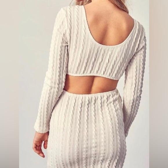 NWOT: MIOU MUSE Sexy Cut Out Mini Dress NEW - Picture 2 of 16